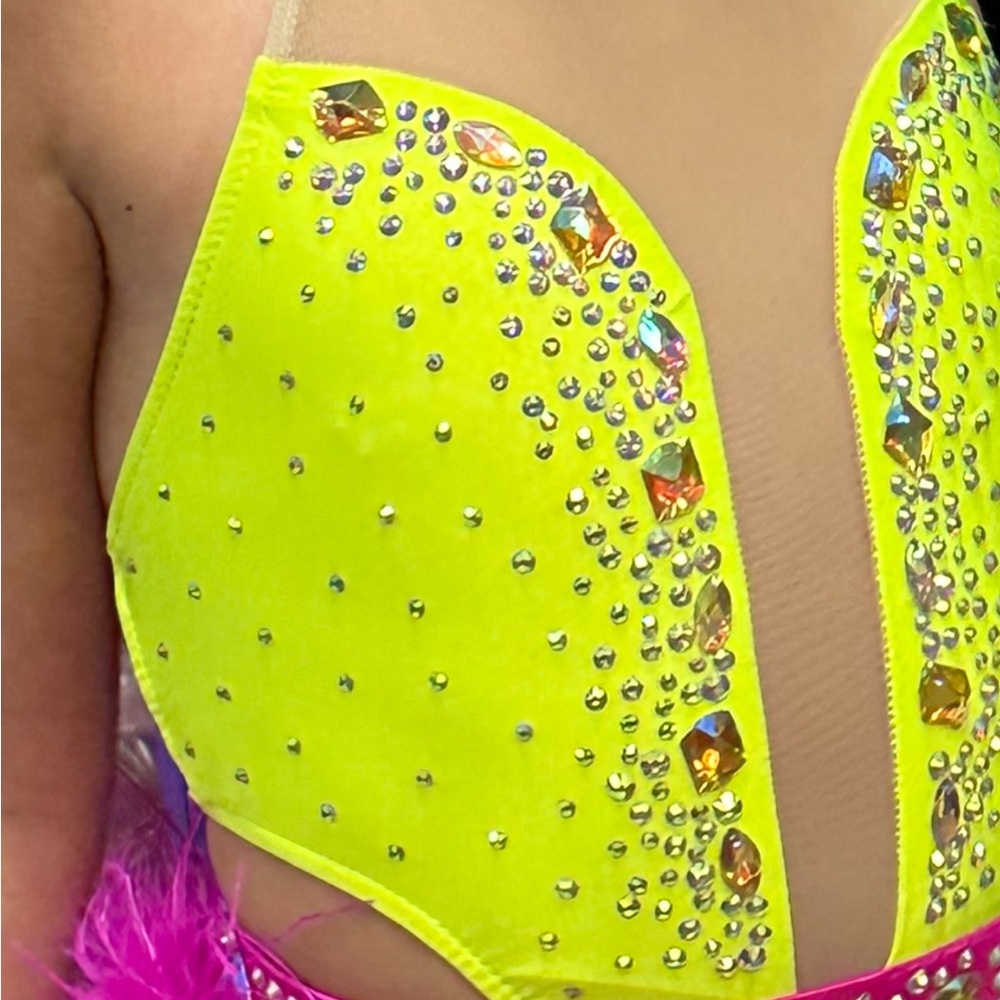 Sparkling Neon Kids Costume